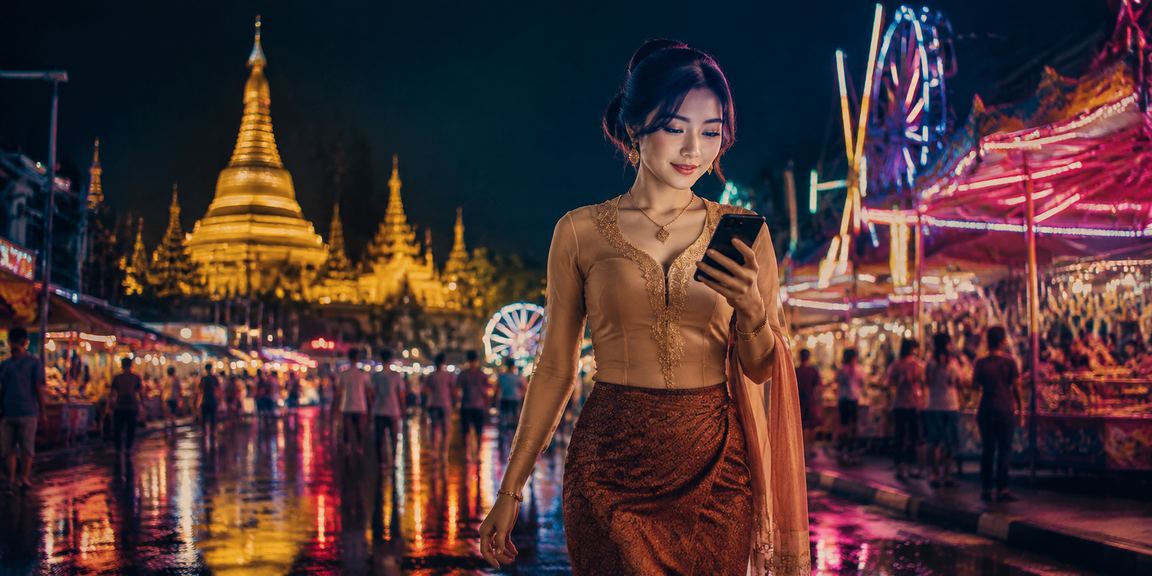 ရန်ကုန်ရွှေတိဂုံရုပ်ပုံနှင့် မိုဘိုင်းကာစီနို